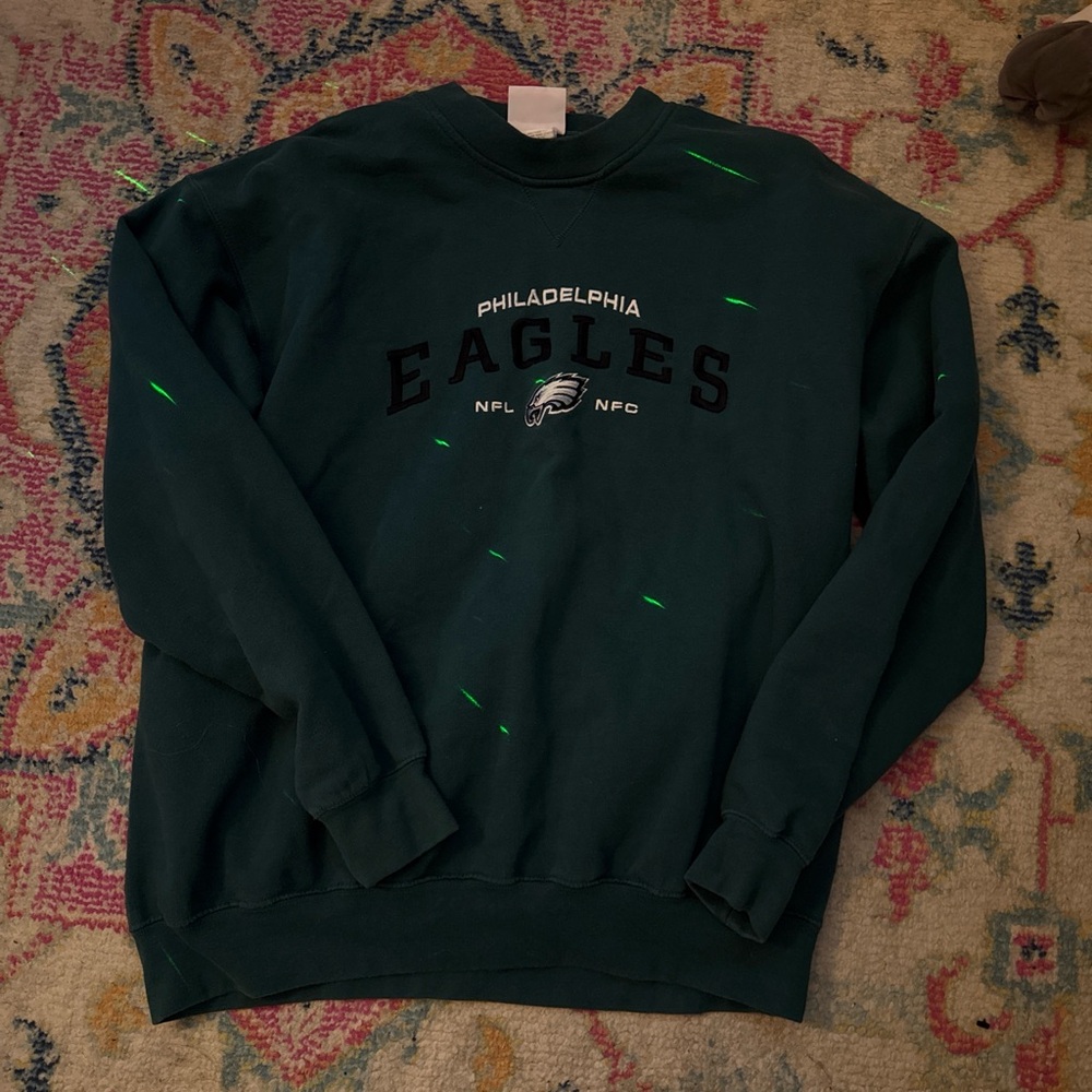 Philadelphia Eagles Green Sweater